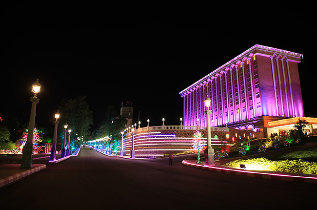 Sparkling View from Sitara Hotel